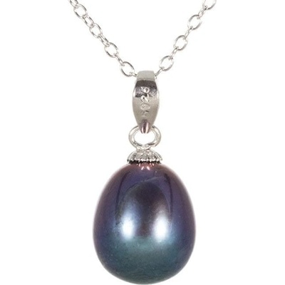 JwL Luxury Pearls Prívesok s pravou modrou perlou JL0439
