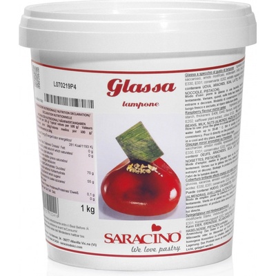 Saracino Glazura malinová 1 kg