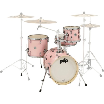 PDP by DW New Yorker Pale Rose Sparkle Акустични барабани-комплект (PDNY1604PR)