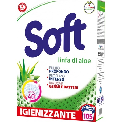 Soft linfa di aloe Igienizante prášok na pranie 5,25 kg 105 PD