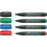 Faber-Castell Маркер перманентен Faber Castell Winner 54, скосен, черен