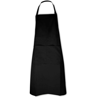 The One Apron Zástěra na krk černá