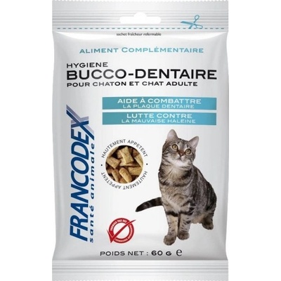 Francodex Pochoutka Breath Dental kočka 65 g