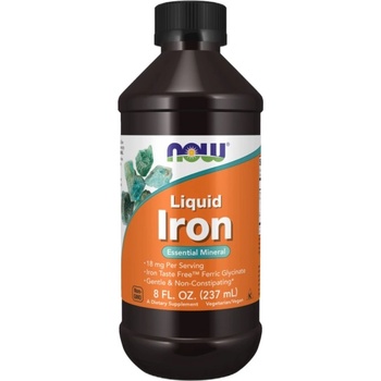 Image 1 of NOW Iron Liquid | from Iron Taste Free Ferric Glycinate [237 мл]