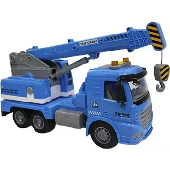 Man Yuk Toys Камион с кран със звукови и светлинни ефекти, 30, 5 см (py8913b)