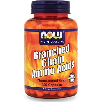 NOW Sports Branched Chain Amino Acids, 120 капсули, Now