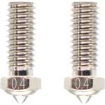QIDI Tech Дюза с медно покритие за X-Smart 3/X-Plus 3/X-Max 3 - Комплект от 2 бр. - 0, 4 mm (747302684759)