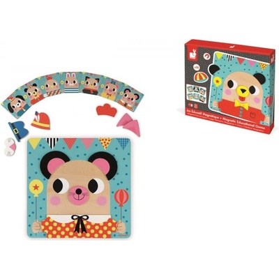 Janod Magnetická hra Zvířátka