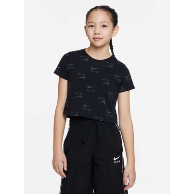 Nike Тениска g nsw crop air aop