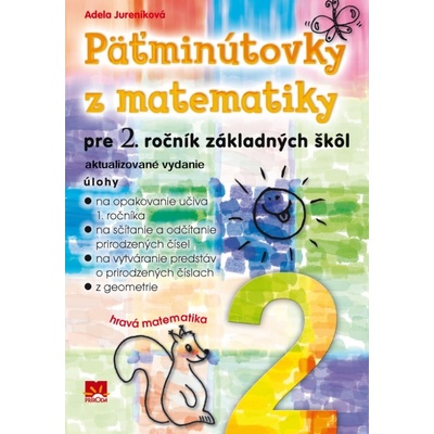 Päťminútovky z matematiky pre 2. ročník základných škôl