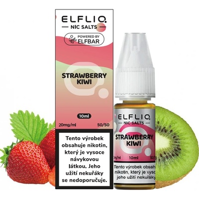 ELF LIQ Strawberry Kiwi 10 ml 20 mg – Zbozi.Blesk.cz