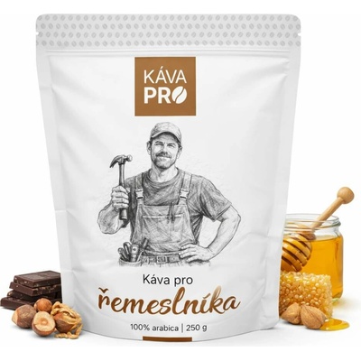 KávaPRO káva pro řemeslníka mletí espresso 250 g