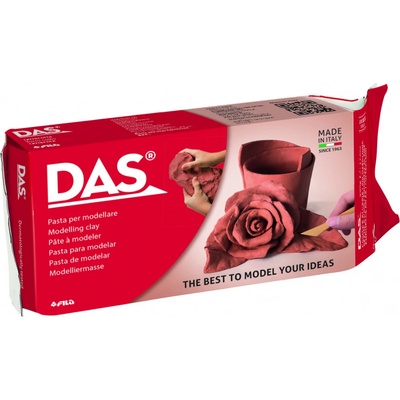 DAS Modelovací hmota hnědá 1000 g