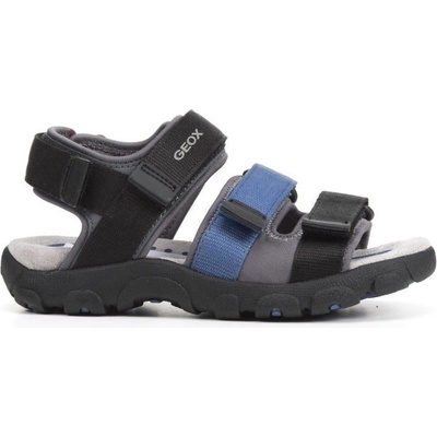 Geox Jr Sandal Strada Black/blue
