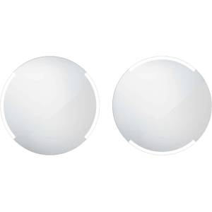 Nimco - Огледало за баня с LED подсветка, 60 см, кръгло, алуминиево ZP 16000R (ZP 16000R)