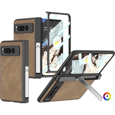 Google Pixel Fold Кожен Калъф и Протектор