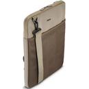 Hama To Go, obal na notebook, pre uhlopriečku 40-41 cm 15,6-16,2, popruh na rameno, béžový/hnedý 222073
