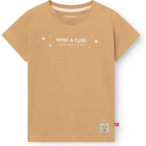 Mini A Ture Детска тениска Mini A Ture Kid's Matcharley T-Shirt - Taffy Yellow - размер 122 (704-5763-0213)