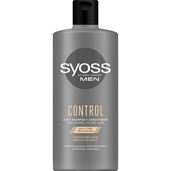 Syoss Men Control 2v1 šampon pro muže 440 ml