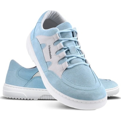 Barefoot tenisky Barebarics Evo - Light Blue & White modrá