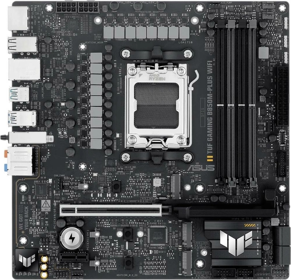 Asus TUF GAMING B850M-PLUS WIFI od 195 € - Heureka.sk