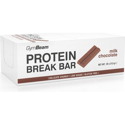 GymBeam Protein Break Bar 25 x 21,5 g