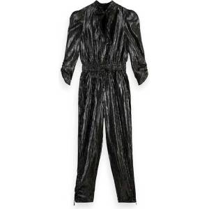Scotch & Soda Гащеризон Scotch & soda Silver long sleeve jumpsuit refurbished - Silver (Silver Metallic)