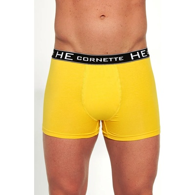 Cornette Мъжки боксерки High Emotion в жълт цвятEH-11562-ŻÓŁTY - Жълт, размер M