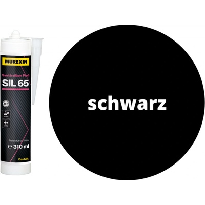 Murexin SIL 65 Profi Sanitárny silikón 310 g schwarz