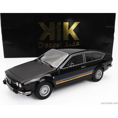 Kk-scale Alfa romeo Alfetta 2000 Gtv Turbodelta 1979 2 Tóny Černé 1:18