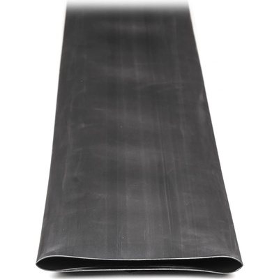 Teplem smrštitelná trubice s lepidlem černá 120cm 100mm