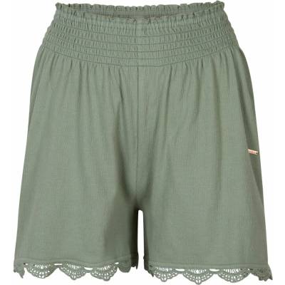 O'Neill dámske šortky SMOCKED shorts svetlo zelená