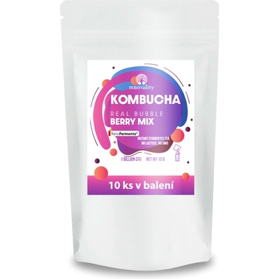Renovality Kombucha Real Bubble Berry Mix 10x 10 g