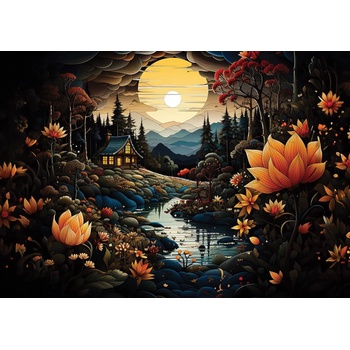 Image 1 of Art Puzzle - Puzzle Night Beauties - 1 000 piese