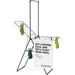Brabantia Сушилник за дрехи Brabantia Hangon 20m с допълнителен прът, Matt Black (1009436)