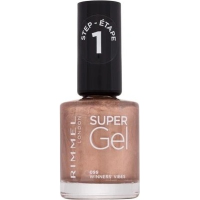 Rimmel London Super Gel gélový lak na nechty 099 Winners' Vibes 12 ml