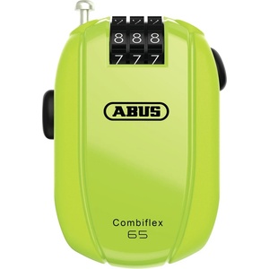 ABUS Кабелен катинар Abus Combiflex Stopover Bike lock - Signal Yellow - размер 65 cm (870-2657-0311)