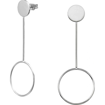 All4Silver ocelové náušnice geometrické M34767-A4S