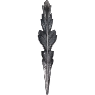 List 290x55x3 mm, rovný, výlisok
