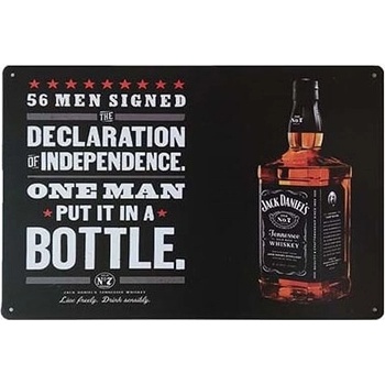 Ceduľa Jack Daniels - Bottle