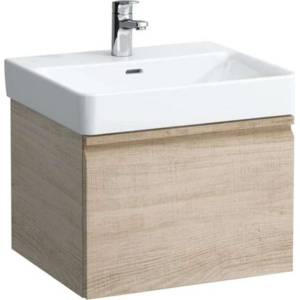 Laufen Pro S - Шкаф за мивка, 55x37x39 см, 1 чекмедже, светъл дъб H4830320954791 (H4830320954791)