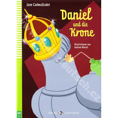 Daniel und die Krone zjednodušené čítanie v nemčine A2 vr. CD-ROM