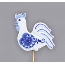 Cibulák veľkonočná ozdoba kohútik zápich 7 x 6 cm originálny cibuľový porcelán Dubí, 1.