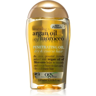OGX Argan Oil Of Morocco подхранващо масло за суха и непокорна коса 100ml