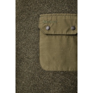Barbour пуловер мъжки от вълна Stockham (MKN1730)