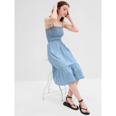 GAP Дънкова рокля на презрамки GAP GAP | Sin | ЖЕНИ | XXS