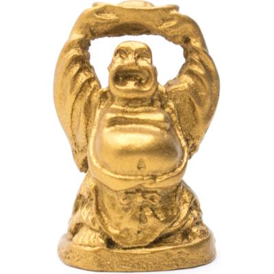 Milujeme Kameny Buddha nesoucí ingot - soška Feng shui - mini