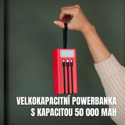 SOLO BOT P5 50000mAh červená