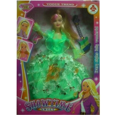 Кукла с аксесоари Showtime в зелено