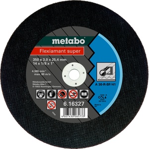 Metabo Диск за рязане - стомана за CS 23-355 350x3 мм 616339000 (616339000)